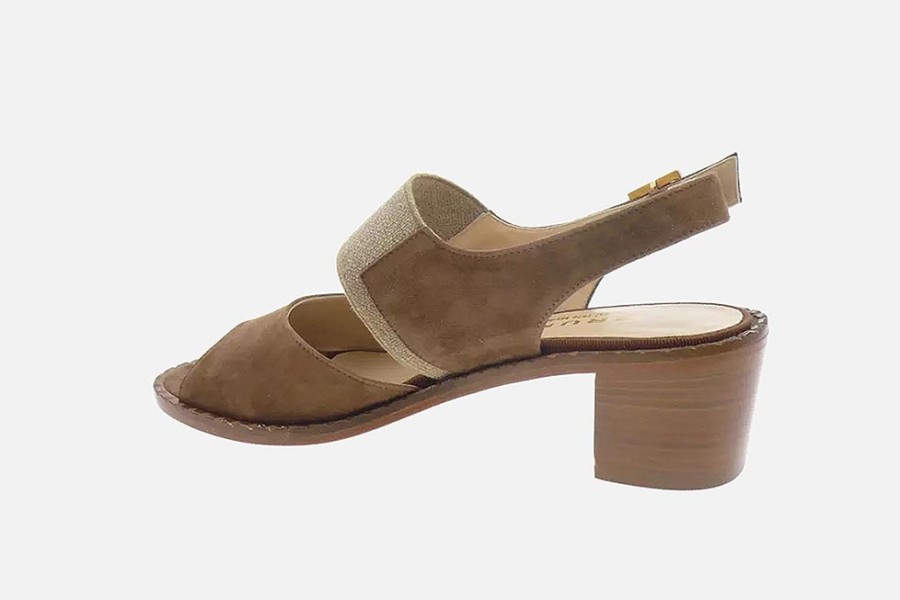 Women Brunate | Brunate - Bourgeon Tabacco Sandals On Labotte