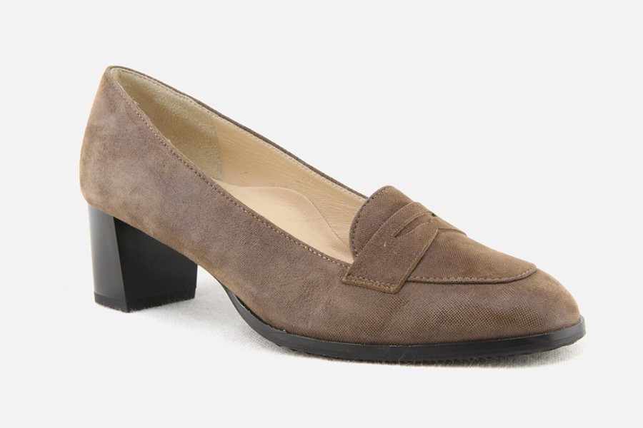 Women Brunate | Brunate - Bridget Tabacco Loafers On Labotte
