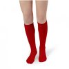 Girls Collégien | Collegien - Cho7 Hautes Rouge Knee High Socks On Labotte