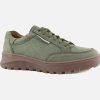 Men Mephisto | Mephisto - Flynn Kaki Sneakers On Labotte