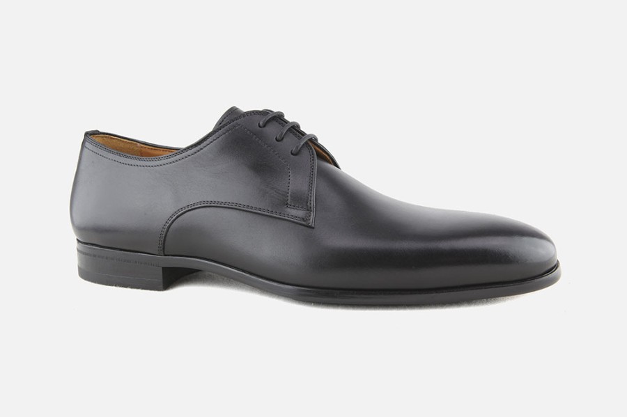 Men Magnanni | Magnanni - Ricardo Lisse Noir Derbies On Labotte