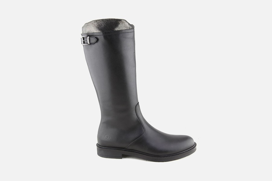 Girls Romagnoli | Romagnoli - Chantonnette Noir Boots On Labotte