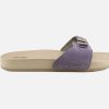 Women Scholl | Scholl - Pescura Flat Lilas Sandals On Labotte