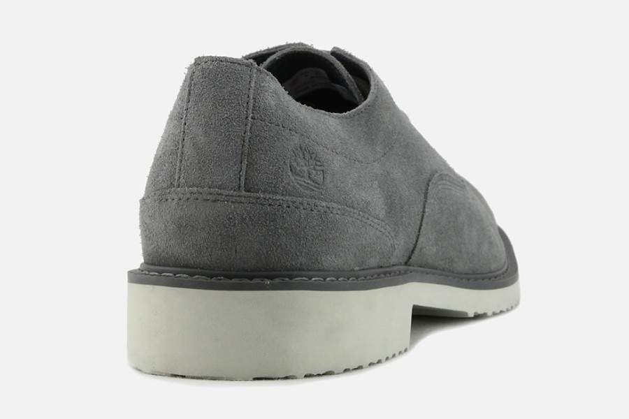 Men Timberland | Timberland - Brook Park Light Grey Derbies On Labotte