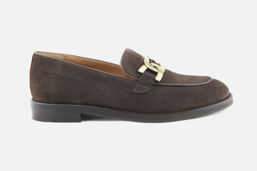 Women Jhay | Jhay - Hola Choco Loafers On Labotte