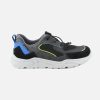 Boys Superfit | Superfit - Thunder 2 Bleu Gris Lace-Up Shoes On Labotte