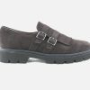 Women Torlasco | Torlasco - Tortona Daim Choco Loafers On Labotte