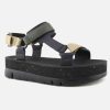 Women Camper | Camper - Oruga Up Beige Noir Vert Sandals On Labotte