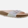 Women Birkenstock | Birkenstock - Madrid Light Rose Iridescent Sandals On Labotte