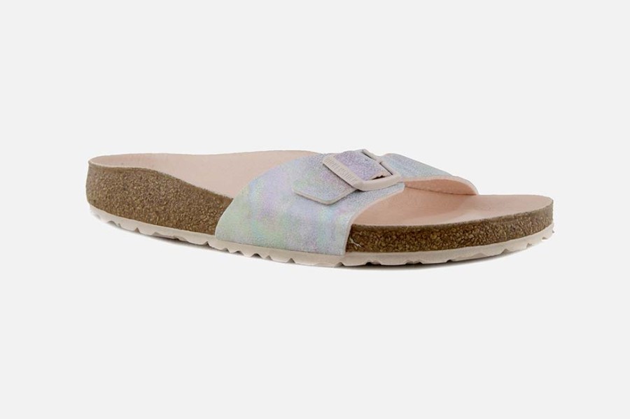 Women Birkenstock | Birkenstock - Madrid Light Rose Iridescent Sandals On Labotte