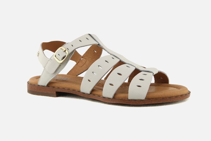 Women Pikolinos | Pikolinos - Algar Piko Blanc Sandals On Labotte