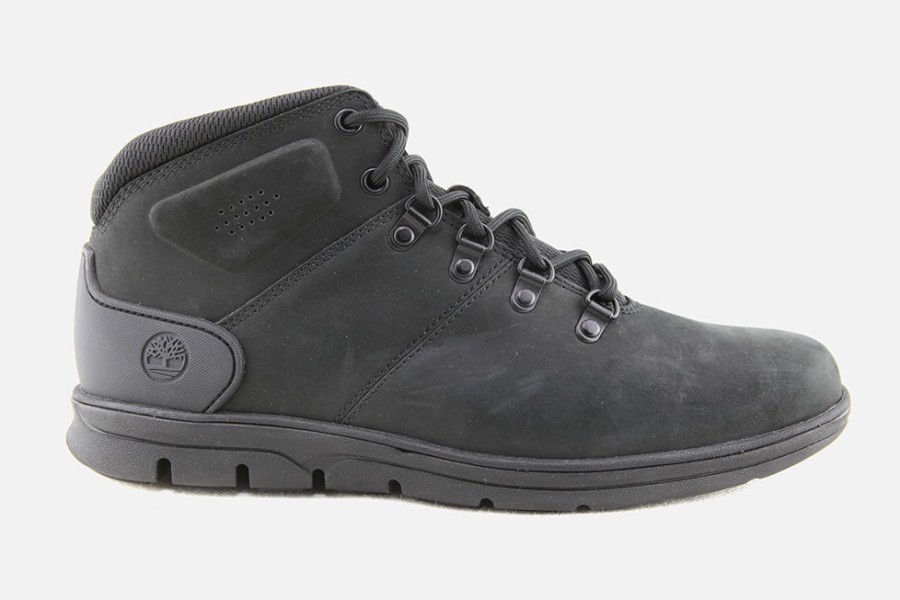 Men Timberland | Timberland - Bradstreet Hiker Black Lace-Up Boots On Labotte