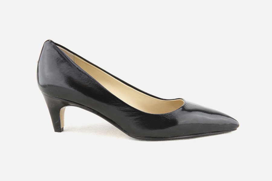 Women L'Arianna | L'Arianna - Lido Lack Black Pumps On Labotte