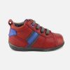 Boys Romagnoli | Romagnoli - Nestor Tomato Lace-Up Boots On Labotte