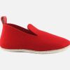 Women La Charentaise Tcha | La Charentaise Tcha - Minimal Rouge Scarlett Charentaises On Labotte