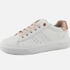 Girls Geox | Geox - Nettuno Lace Zip White Lace-Up Shoes On Labotte