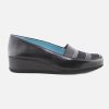 Women Thierry Rabotin | Thierry Rabotin - Symphonie Noir Gris Loafers On Labotte