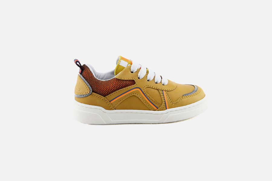Boys Romagnoli | Romagnoli - Matthias Ocra Lace-Up Shoes On Labotte