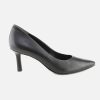 Women Paul Green | Paul Green - Prelude Lisse Noir Pumps On Labotte