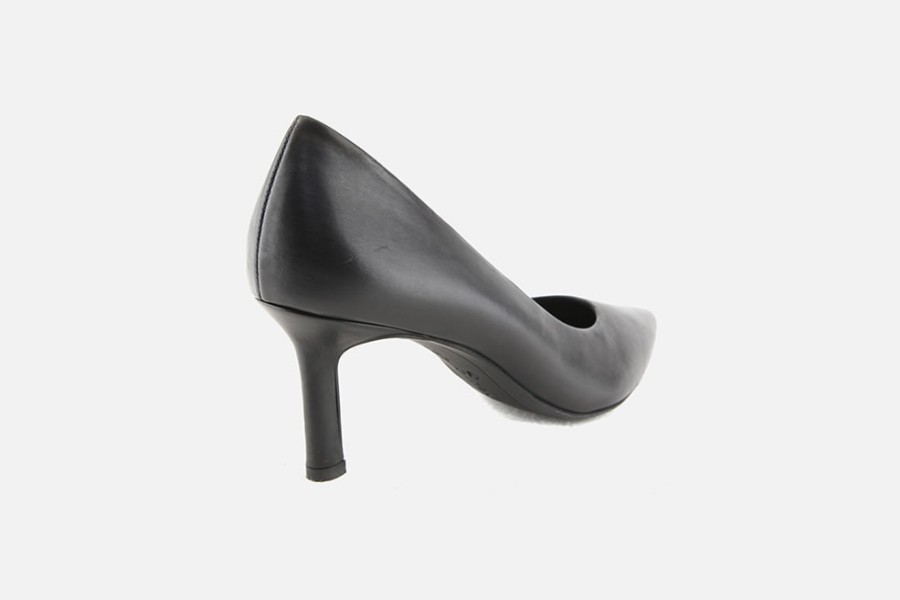 Women Paul Green | Paul Green - Prelude Lisse Noir Pumps On Labotte