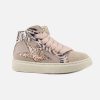Girls Stones and Bones | Stones And Bones - Flara Star Leo Old Rose Lace-Up Boots On Labotte