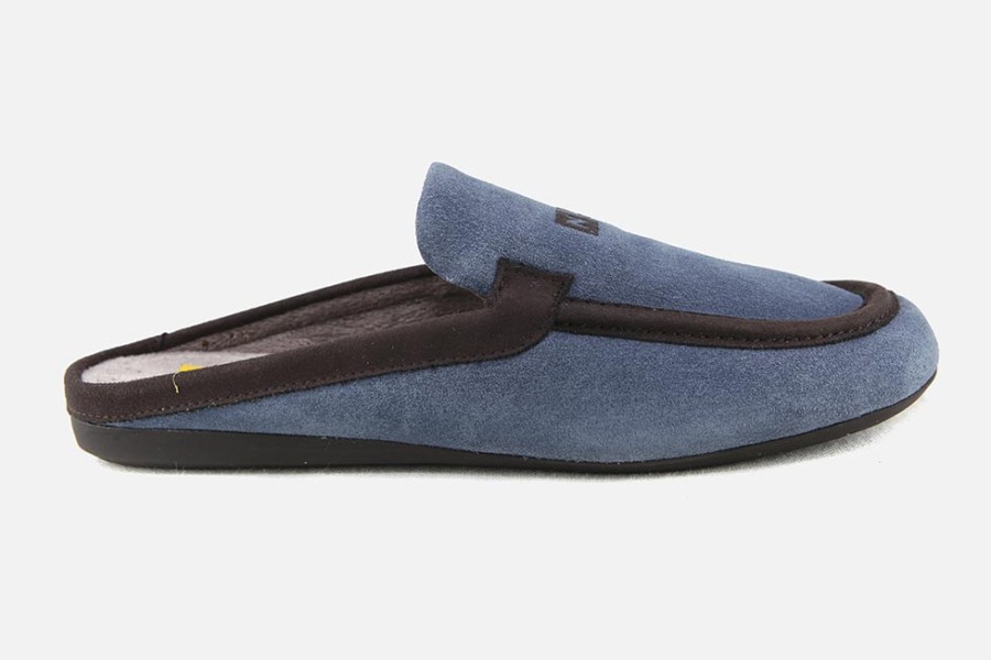 Men Nordikas | Nordikas - Quid Jeans Marron Low Slippers On Labotte