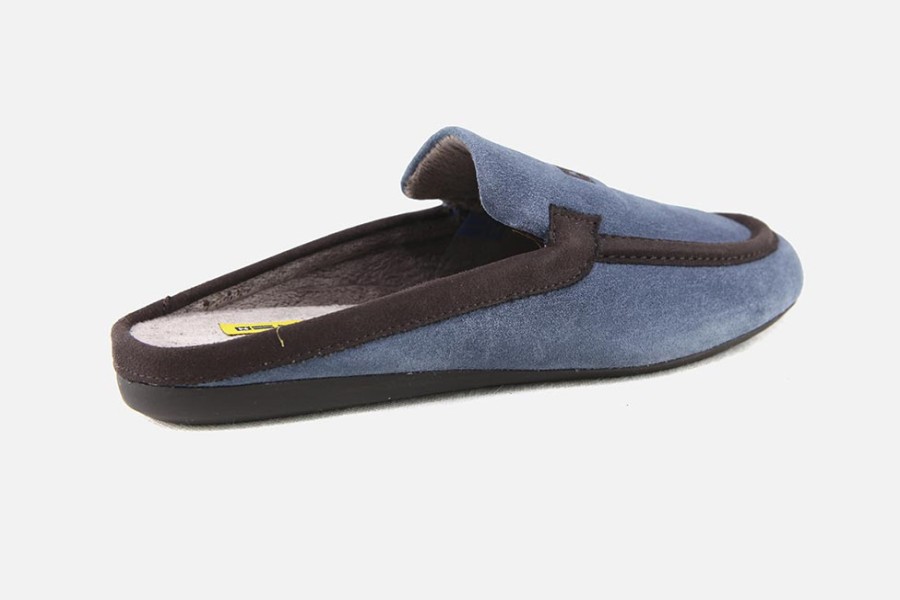 Men Nordikas | Nordikas - Quid Jeans Marron Low Slippers On Labotte