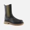 Girls Romagnoli | Romagnoli - Camilla Noir Ankle Boots On Labotte