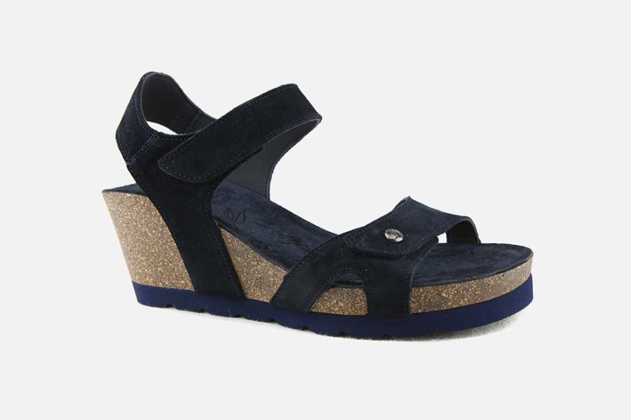 Women Panama Jack | Panama Jack - Vila Navy Sandals On Labotte