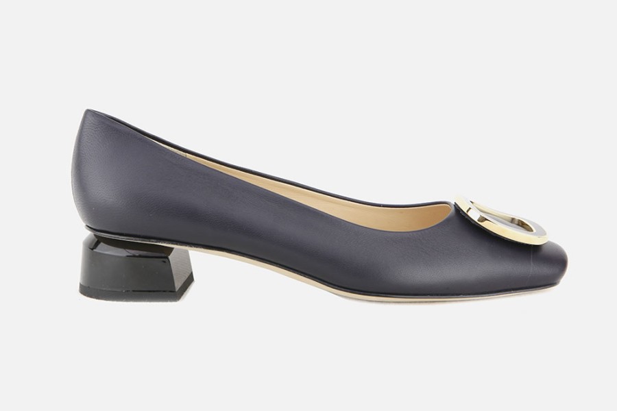 Women Brunate | Brunate - Bruna Bleu Pumps On Labotte