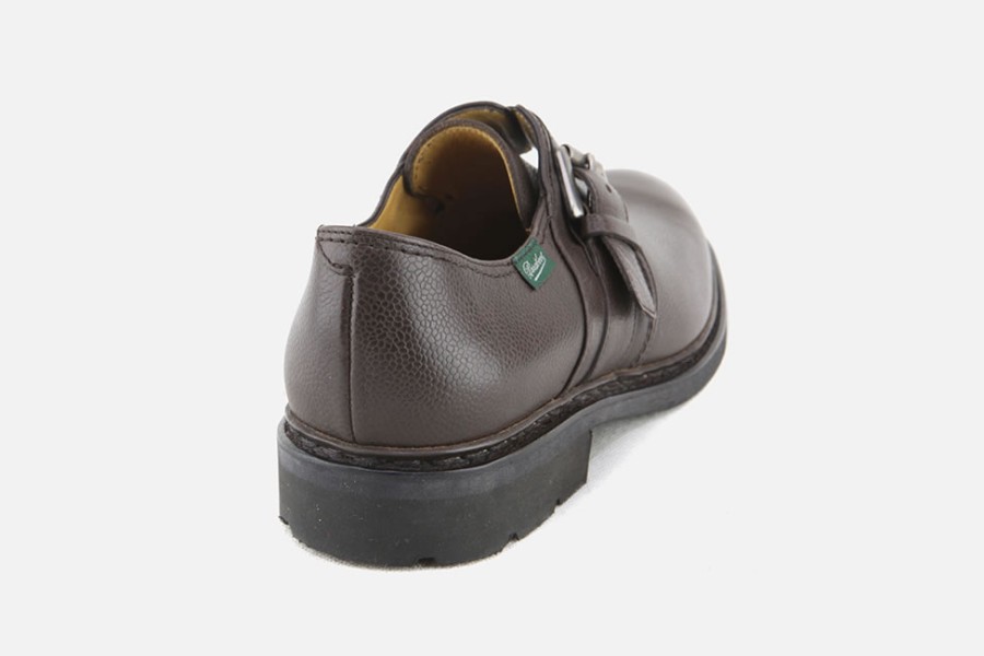 Men Paraboot | Paraboot - Loty Grain Moka Loafers On Labotte