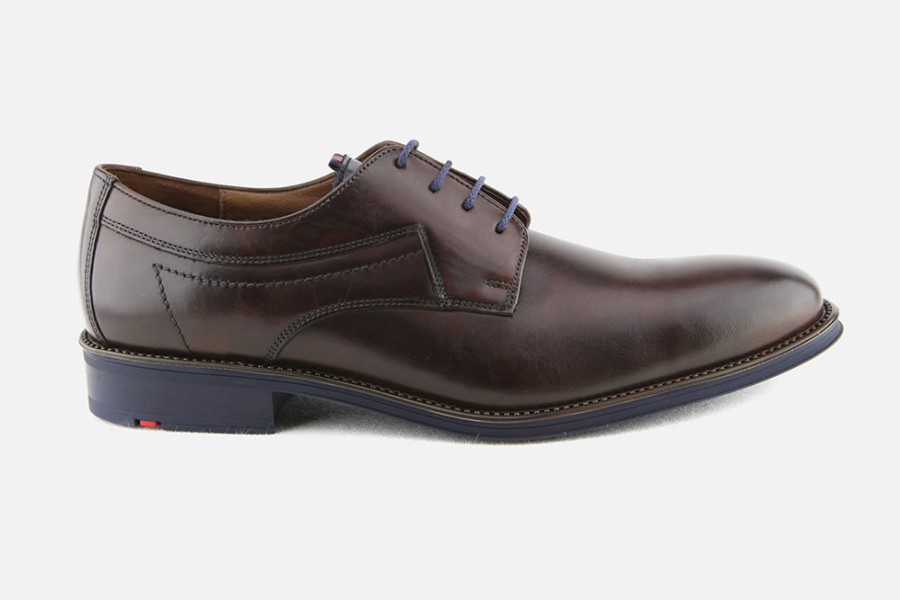 Men LLOYD | Lloyd - Gasal Dark Brown Derbies On Labotte