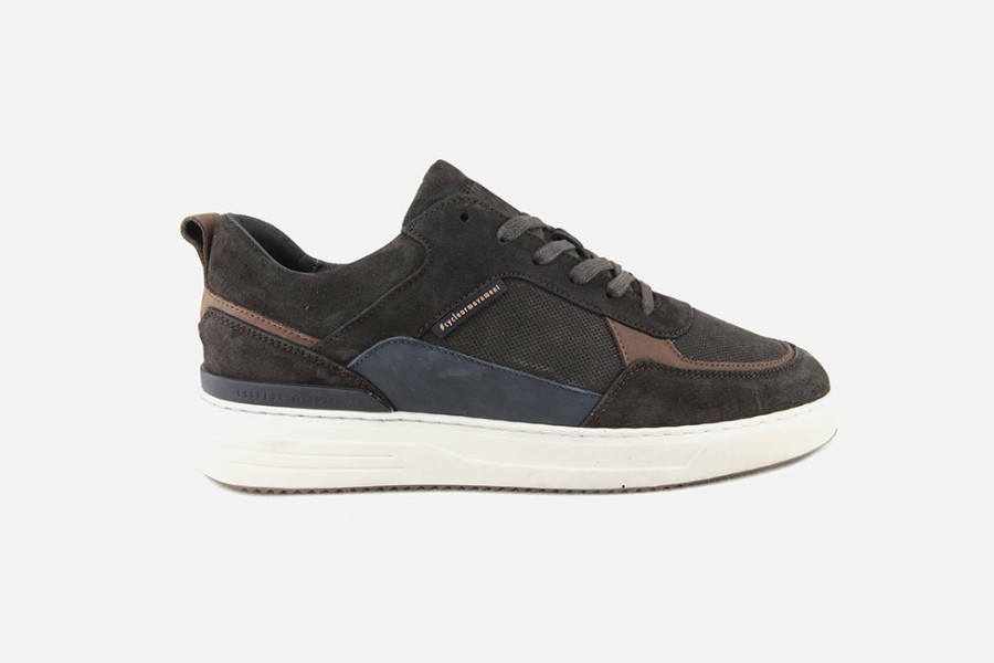 Men Cycleur de Luxe | Cycleur De Luxe - Commuter Ash Coffee Sneakers On Labotte