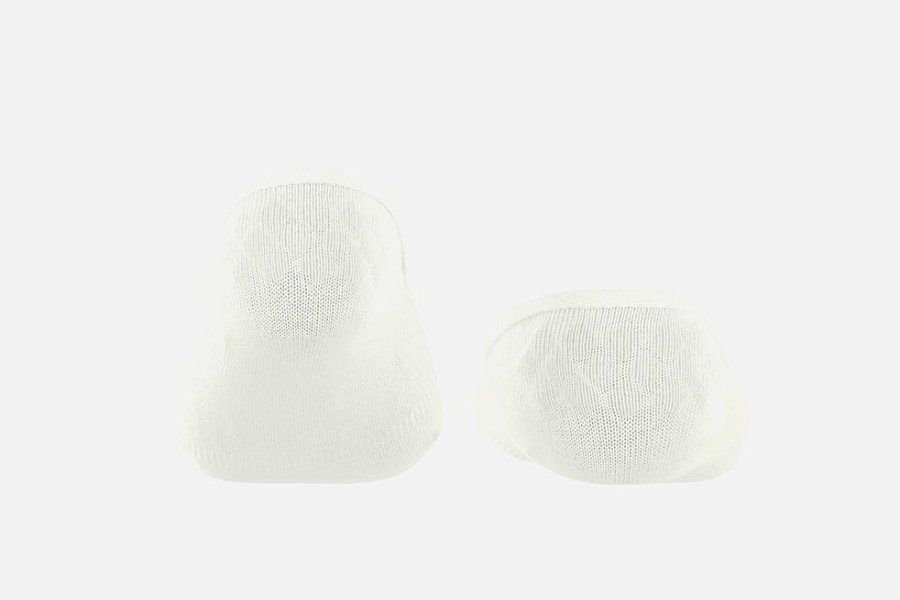 Girls Falke | Falke - Ballerina Blanc No Show Socks On Labotte