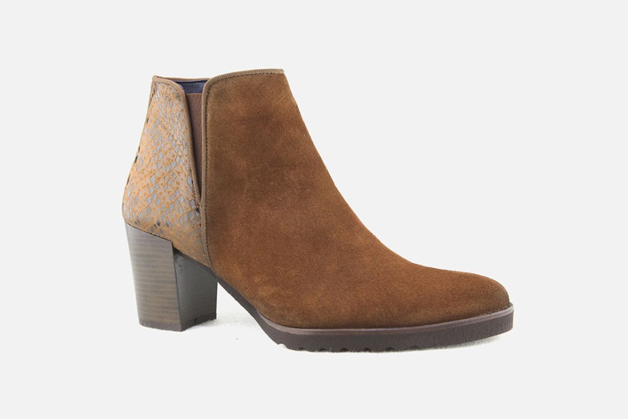Women Dorking | Dorking - Cassidy Honey Vintage Ankle Boots On Labotte