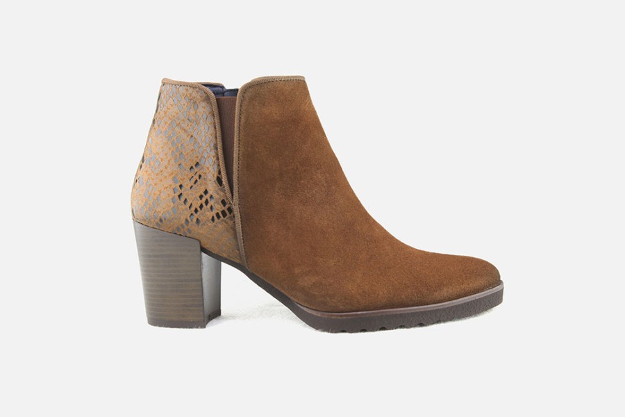 Women Dorking | Dorking - Cassidy Honey Vintage Ankle Boots On Labotte