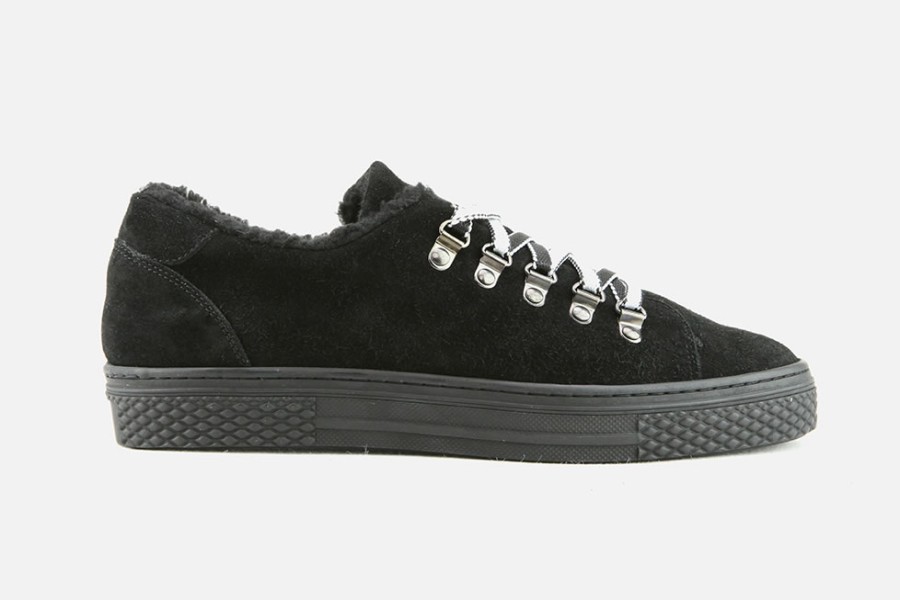Women Joyks | Joyks - Monzina Noir Sneakers On Labotte