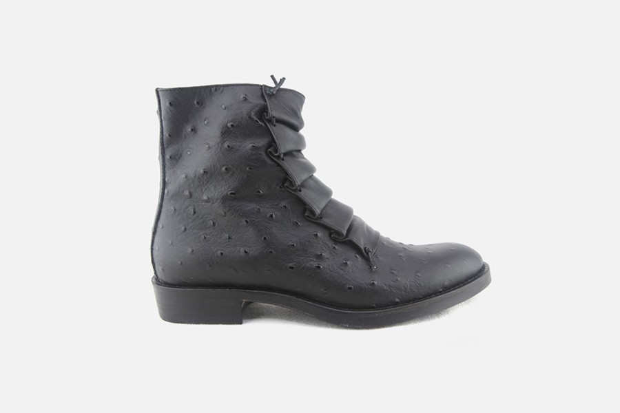 Women Le Bohémien | Le Bohemien - Marquis Noir Ankle Boots On Labotte