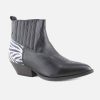 Women Felmini | Felmini - Laxen Black Ankle Boots On Labotte