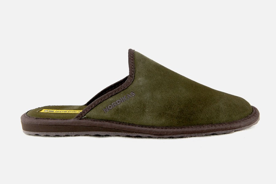 Men Nordikas | Nordikas - Castel Kaki Low Slippers On Labotte