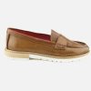 Women Pas de Rouge | Pas De Rouge - Tivoli Tan Loafers On Labotte