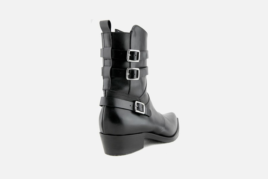Women Guglielmo Rotta | Guglielmo Rotta - Garrison Noir Boots On Labotte