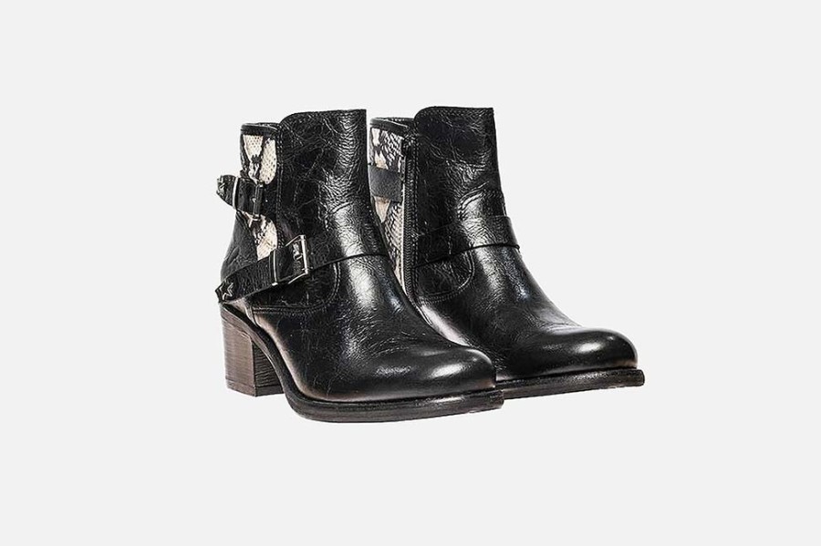 Women Felmini | Felmini - Laxion Zebra Ankle Boots On Labotte