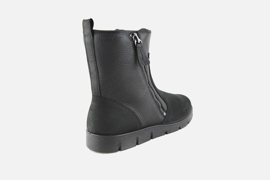 Women Ecco | Ecco - Bella Hydro Black Ankle Boots On Labotte