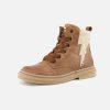 Girls Stones and Bones | Stones And Bones - Pedar Cognac Lace-Up Boots On Labotte