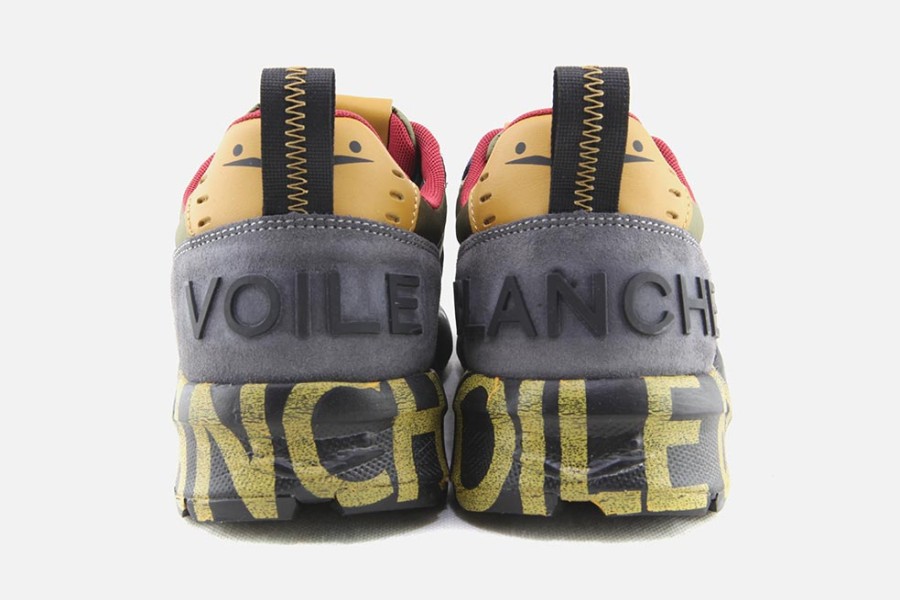 Men Voile Blanche | Voile Blanche - Club01 Asphalt Kaki Sneakers On Labotte