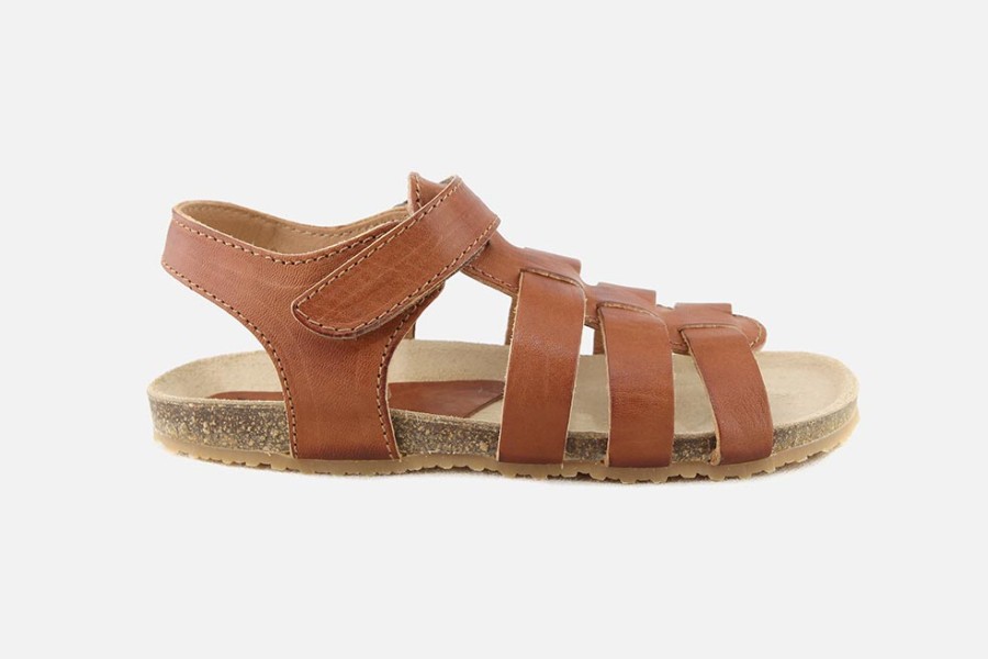 Boys Bisgaard | Bisgaard - Aksel Cognac Sandals On Labotte