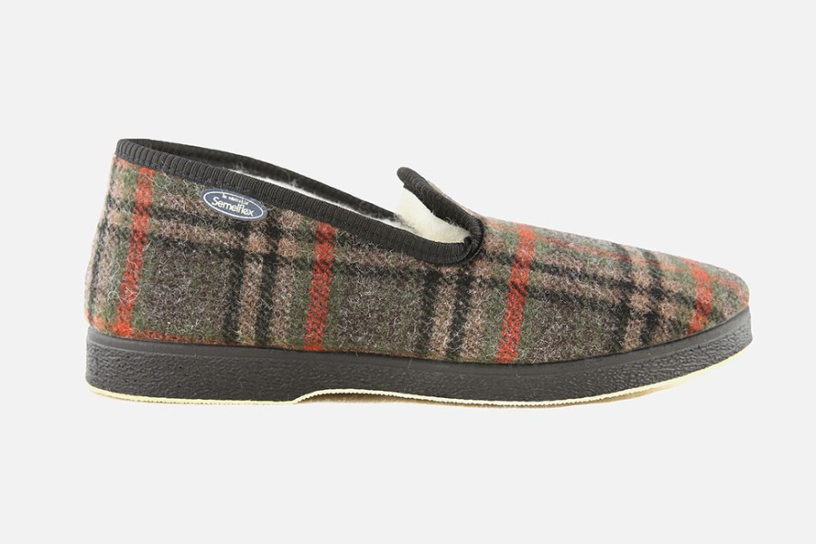 Men Semelflex | Semelflex - Bienocho Marron Charentaises On Labotte
