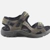 Men Ecco | Ecco - Offroad Brown Mud Man Sandals On Labotte