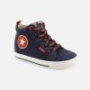 Boys Acebos | Acebos - Asko Bleu Star Lace-Up Boots On Labotte